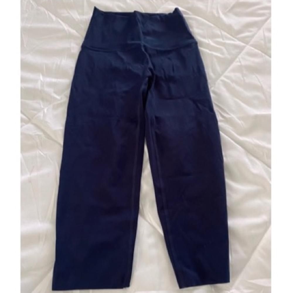 Navy Aerie Crop Leggings - XS